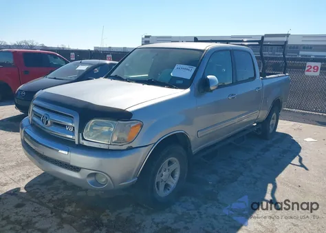 2005 Toyota Tundra Sr5 V8 z USA, uszkodzony, nr VIN 5TBET34185S492856